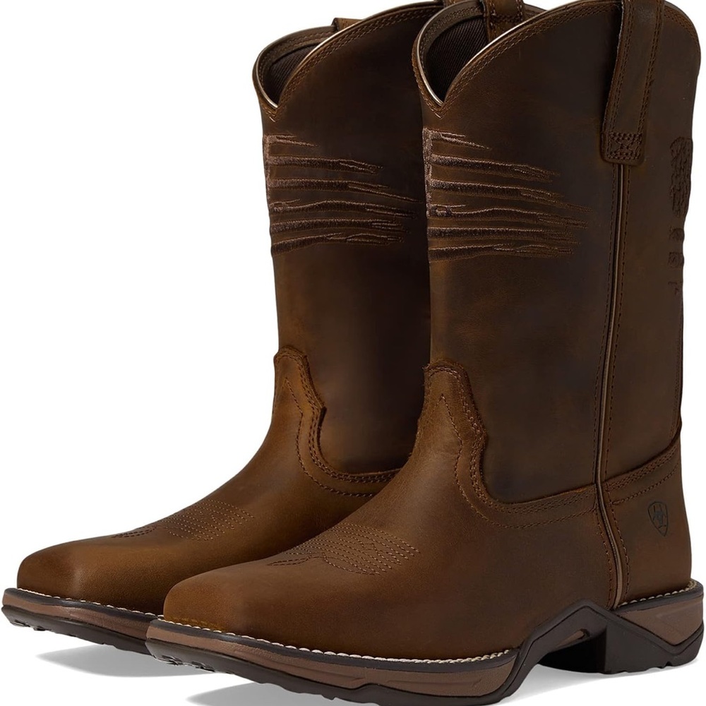 Ariat Dark Brown Slip-Resistant Boots